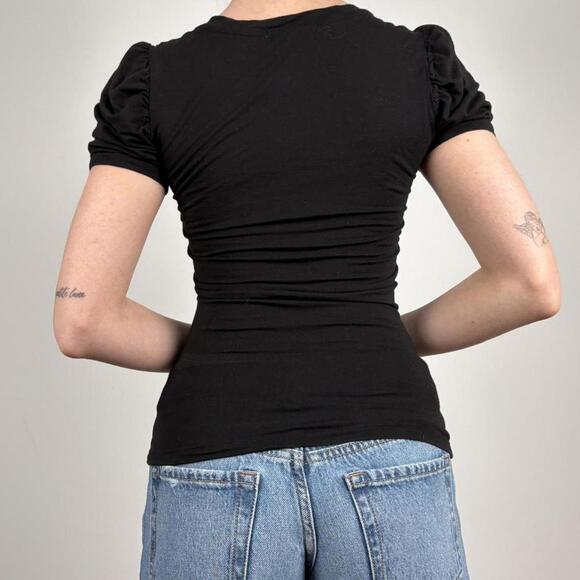 Parasuco Women's Black Tshirt - Picture 4 of 5